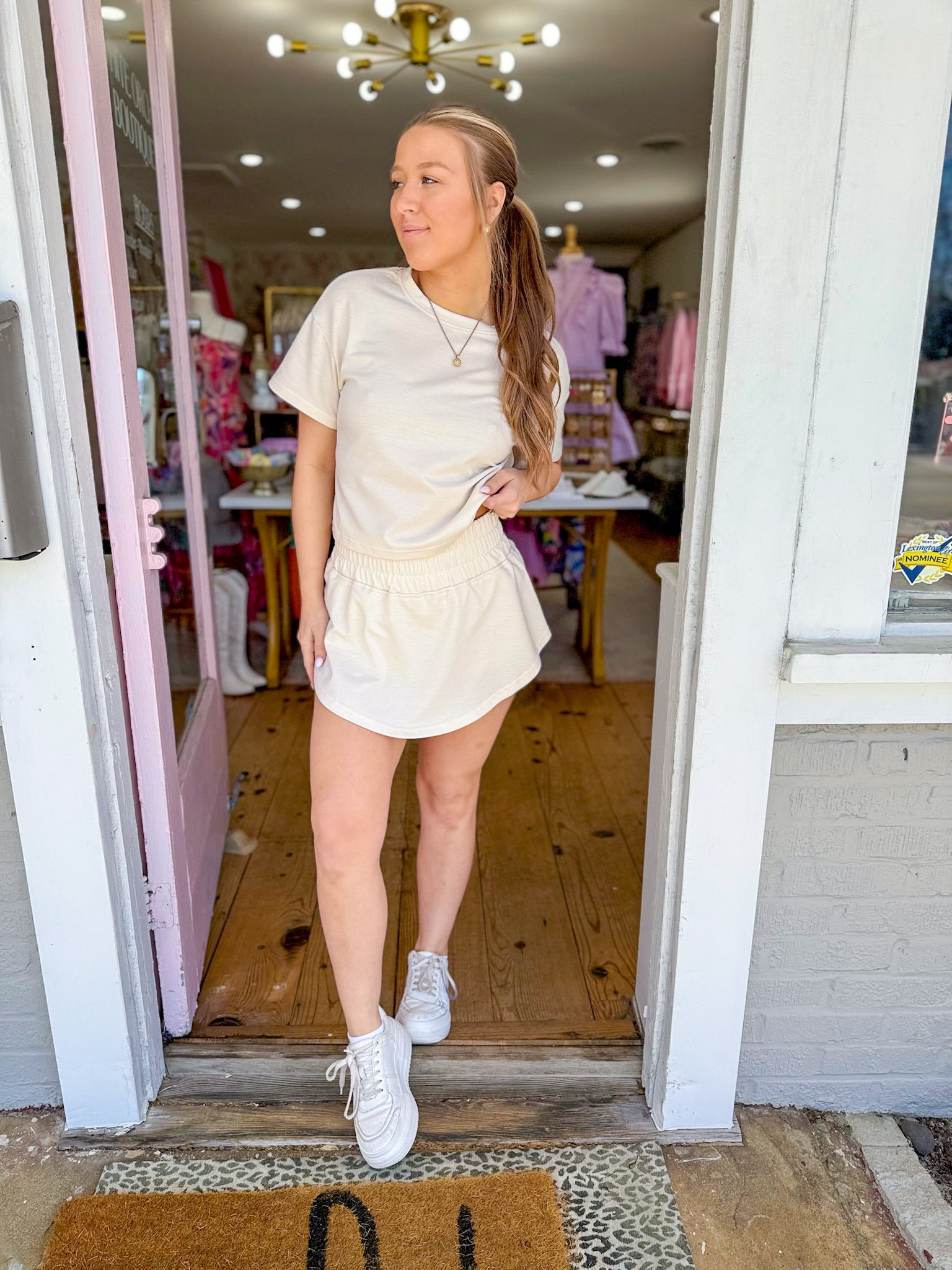 Lone Pine Cropped Matching Set