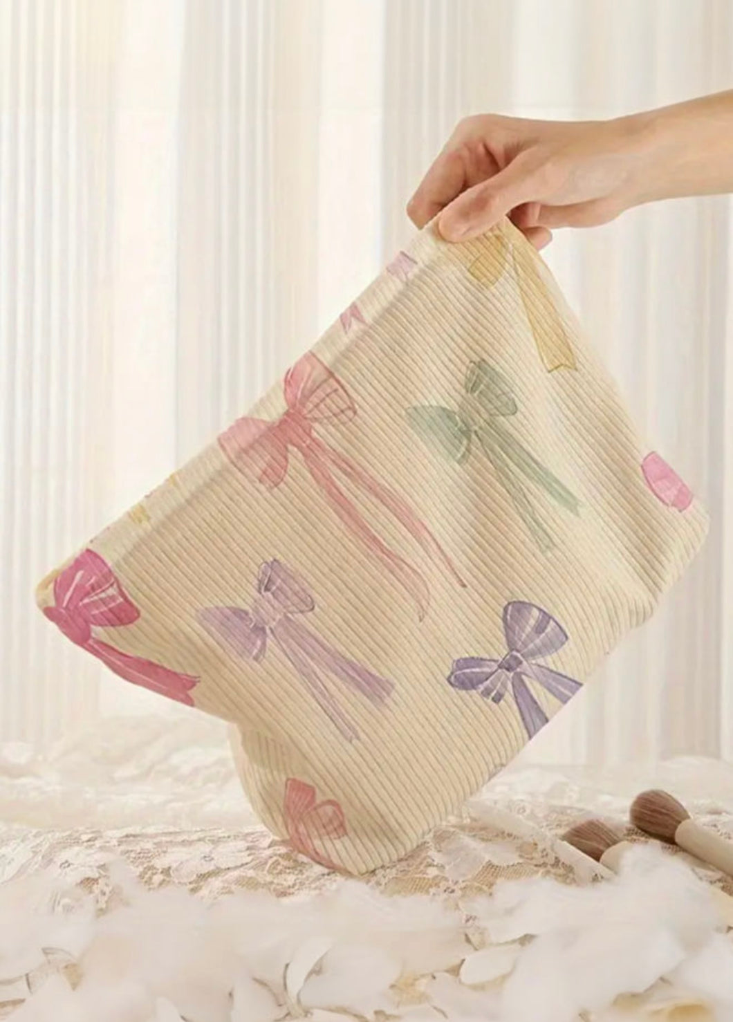 Bow Cosmetic Bag