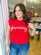 Load image into Gallery viewer, Garnet Game Day Top

