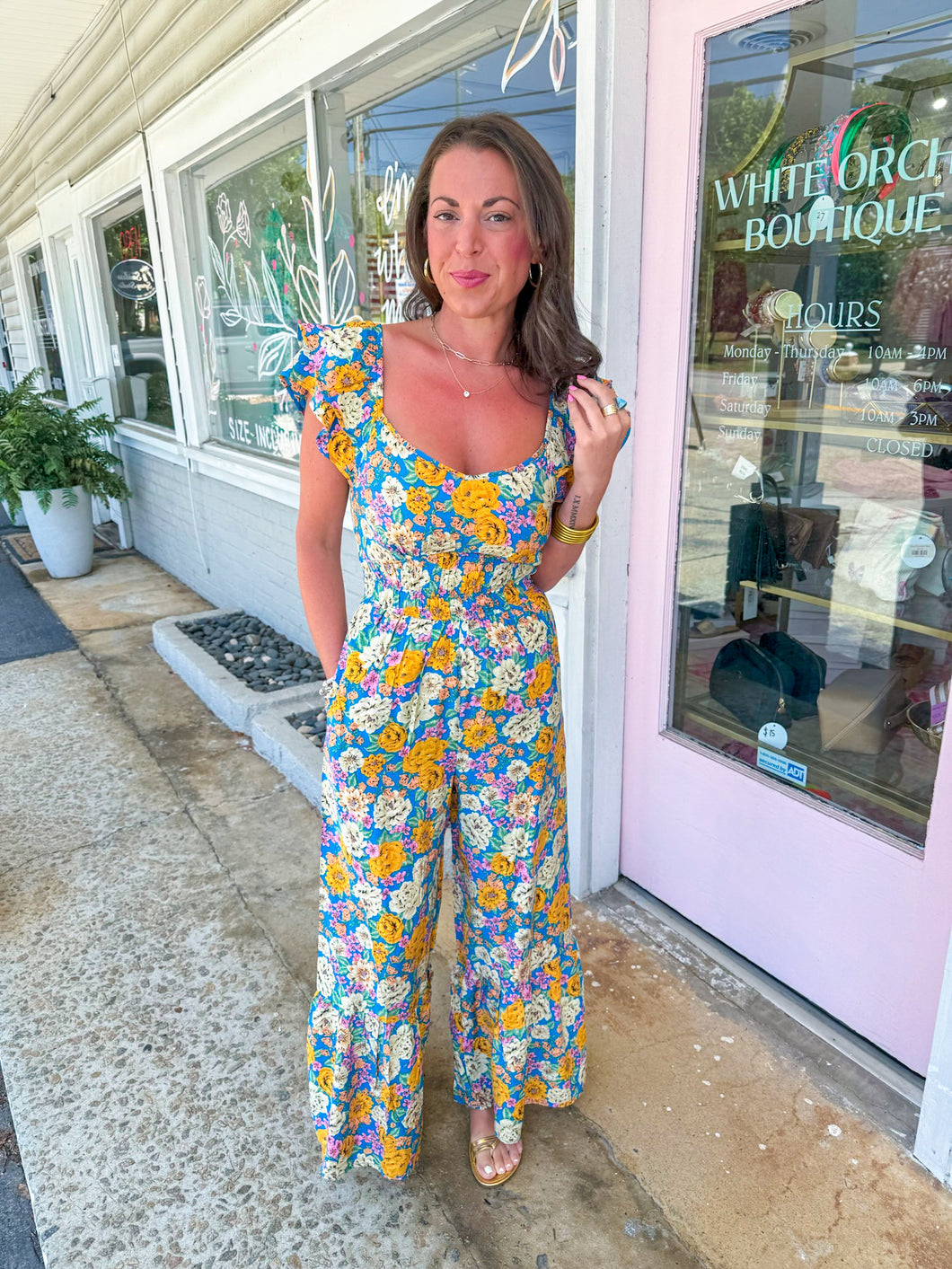 Floral Romper