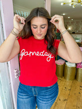 Load image into Gallery viewer, Garnet Game Day Top
