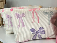 Load image into Gallery viewer, Bow Cosmetic Bag
