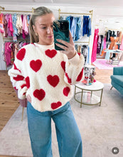 Load image into Gallery viewer, Heart Sweater

