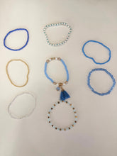 Load image into Gallery viewer, Blue bohemian stack
