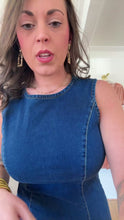 Load and play video in Gallery viewer, Denim Dress
